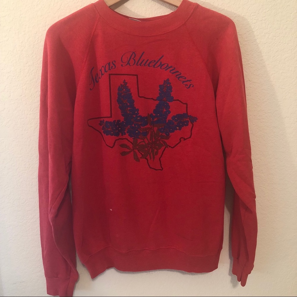 Vintage Texas Bluebonnets sweatshirt